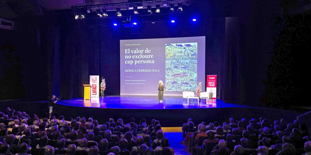 Les conferències de LaFACT continuen amb Mònica Terribas i la sessió “El valor de no excloure cap persona”